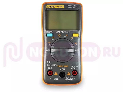 Мультиметр TrueRMS Aneng AN8001