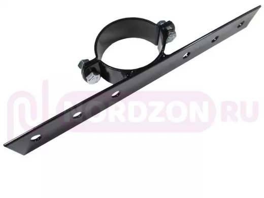 "PODPORA  PLOTU" ЧЁРНЫЙ кронштейн для крепления брусков забора, на опору PODPORA-VYSOKY диам. 50мм
