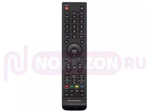 Телевиз. пульт  SUPRA HOF14J016GPD10, HOF14H536GPD5 ic Aiwa,  Goldstar,