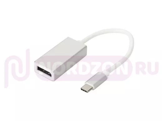 Орбита OT-AVW56 переходник (штекер TYPE-C -  гнездо Displayport) 15см