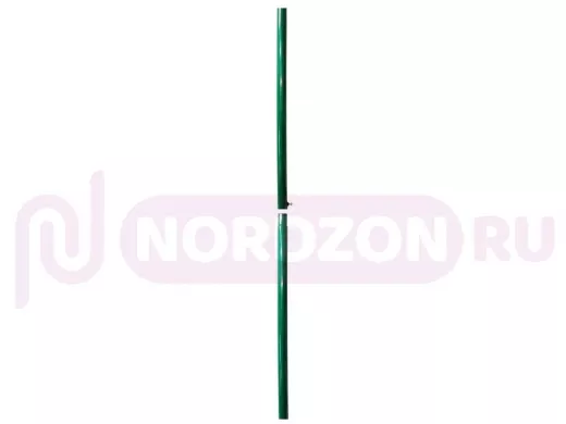 "PODPORA   VYSOKY" ЗЕЛЁНЫЙ столбик-опора забора высотой 2 метра, разборная, диаметр 50мм