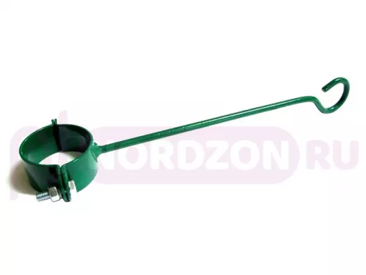 "PODPORA  VAZA" ЗЕЛЁНАЯ для крепления кашпо с цветами, на опору забора PODPORA VYSOKY,OBROVSKA, 50мм