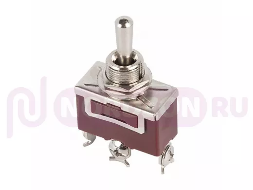 Тумблер 250V 10А (3c) (ON)-OFF-(ON) однополюсной  REXANT