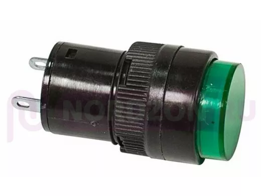 Лампа индикаторная  диаметр 16  220V  зеленый  REXANT