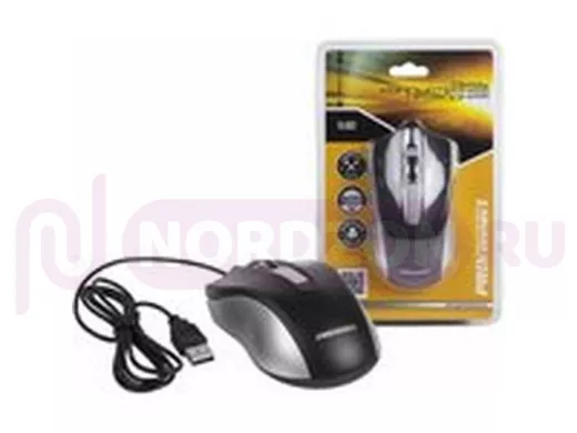 Мышь проводная PROCONNECT компьютерная проводная классическая
