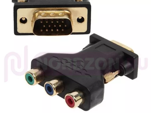 Переходник VGA/ 3 RCA