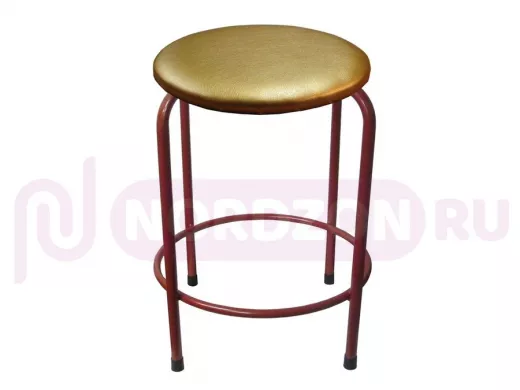 Табурет с подставкой для ног и полкой 