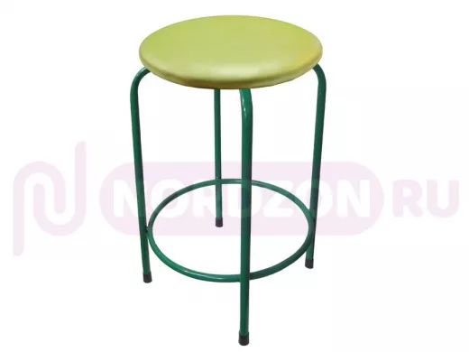 Табурет с подставкой для ног и полкой 