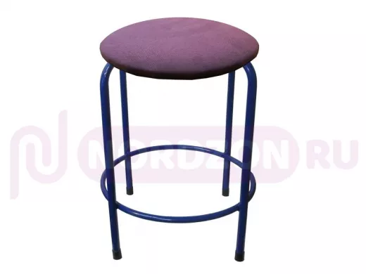 Табурет с подставкой для ног и полкой 