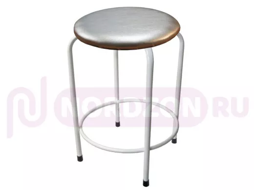 Табурет с подставкой для ног и полкой 