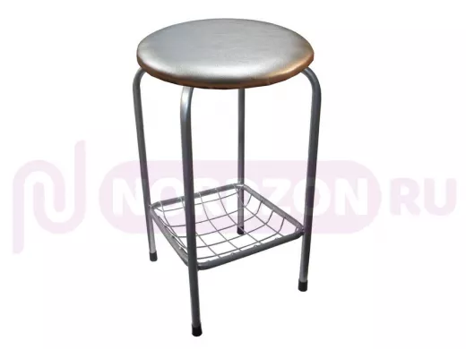 Табурет с подставкой для ног и корзинкой для вещей 