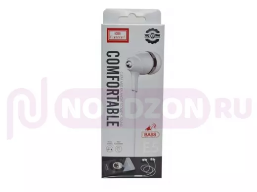 Гарнитура Earldom ET-E5, белая/Черная