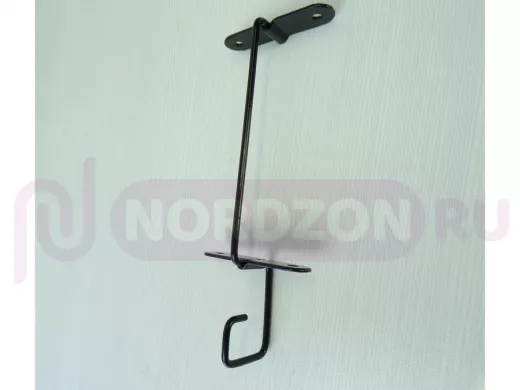 Держатель для подвесной полки с намотчиком провода 