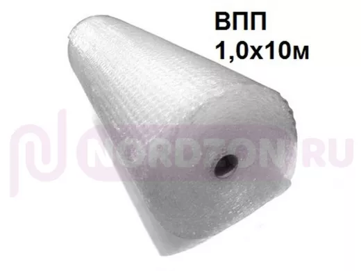 Воздушно-пузырьковая пленка ВПП 1,0*10м, первый (высший) сорт