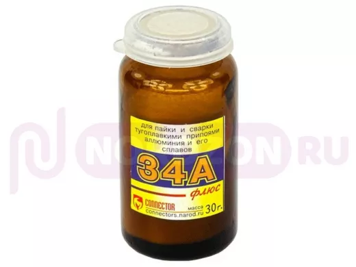 Ф-34 (порошковый флюс ) 30 г.   Качество из России