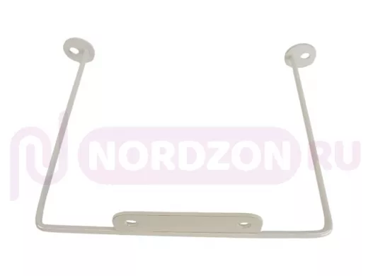 Кронштейн для подвесной полки, высота 15см, ширина 17см, серый НАБОР 1шт 