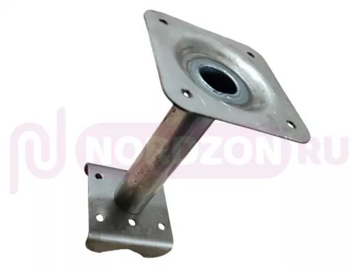 Кронштейн для видеокамеры на трубу 15...51мм вылет  15см под гермо-коробку 