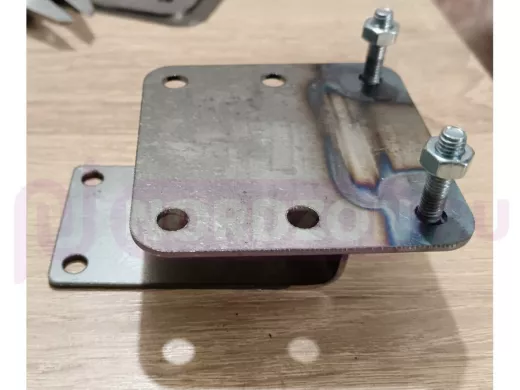 Кронштейн 80х80мм для торгового оборудования на профиля шириной 25...26мм 