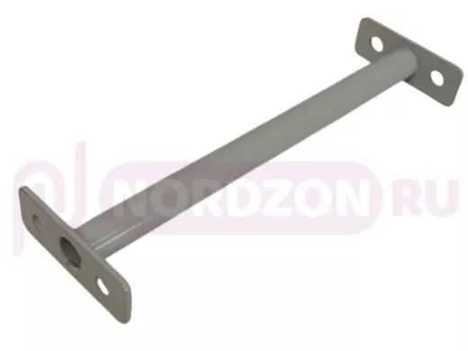 Кронштейн для многоуровневых полок, диаметр 12мм длина 165мм, серый, 1 шт 