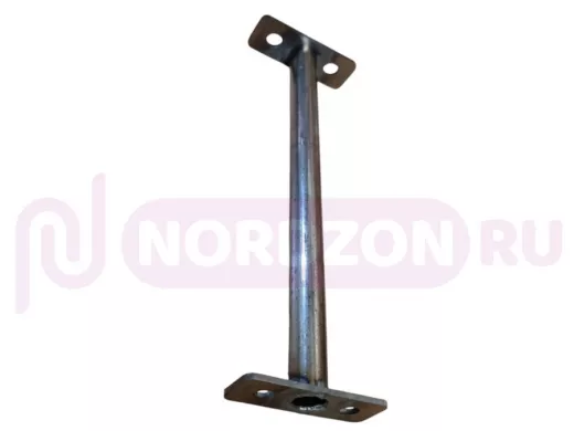 Кронштейн для многоуровневых полок, диаметр 12мм длина 165мм, черный, 1 шт 