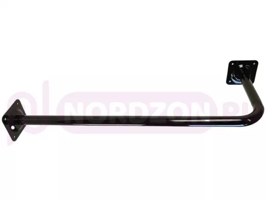 Поручень угловой для домов снаружи и внутри, ширина  80см высота 30см 