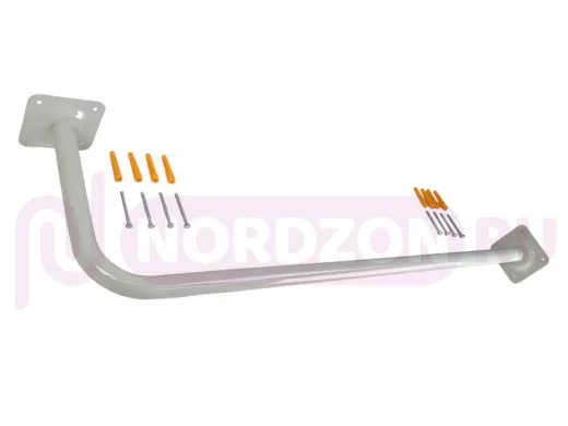 Поручень угловой для домов к стене или потолку, ширина 100см высота 30см 