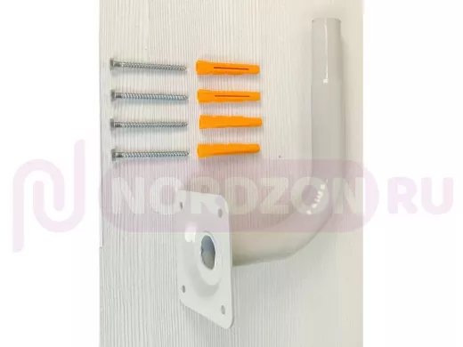 Кронштейн для видеокамер и антенн, вылет 16 см, вверх 23см 