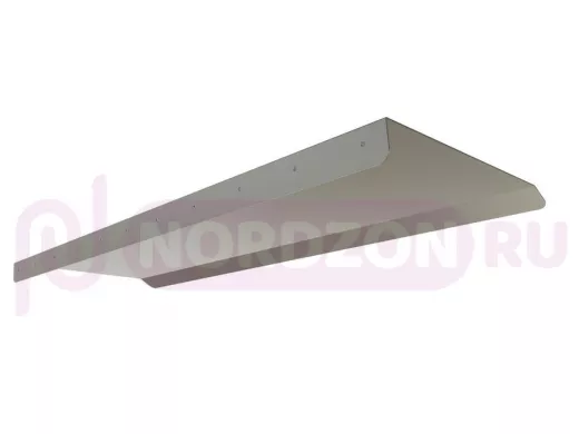 Козырёк для защиты электрощита от дождя "POHER-217431" серый, ширина 120 см, вылет 40 см, сталь 2 мм