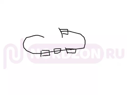 "КрепАкустик-217799" кронштейн настенный для акустической системы 600мм, черный