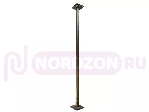 Кронштейн для крепления гермобокса с видеокамерой, вылет  80 см "КамераКреп-217882" чёрный, сталь