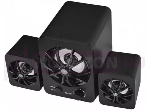 Акустика  SADA D-207B (2.1, 6W) активные колонки