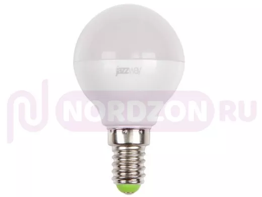 Светодиодная лампа JazzWay PLED-SUPER POWER  G45  7W=60W  3000K  530Lm  E14   230/50