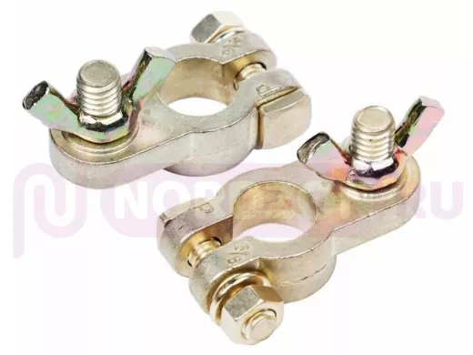 Клемма аккумуляторной батареи автомобиля (АКБ) универсальная REXANT