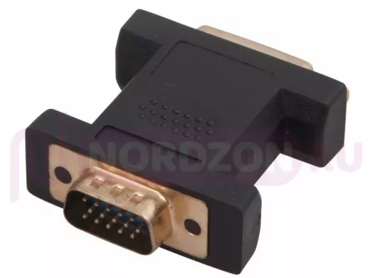 Переходник штекер VGA-гнездо DVI-I GOLD REXANT