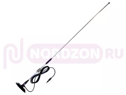 "MAG-015PK" CHROM автомобильная магнитная антенна для автомагнитолы, диапазон FM, УКВ; усилен.магнит