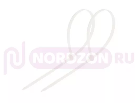 200x2,5мм кабельный хомут (стяжка нейлонoвая) nylon 100 шт. белый PROCONNECT