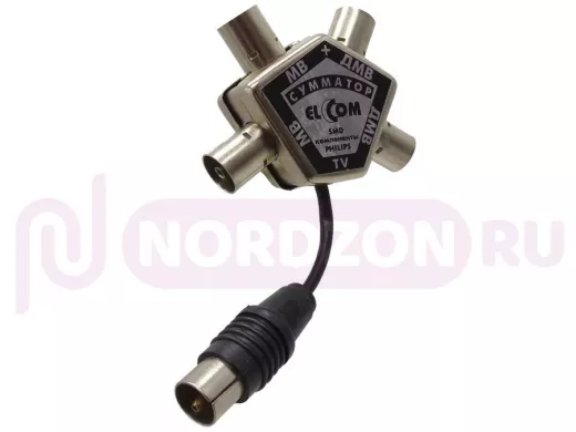 Сумматор телевизионный СТ-4 Elcom   МВ/МВ/ДМВ/ДМВ