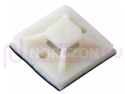 25х25мм площадка самоклеющаяся 10 шт белая REXANT