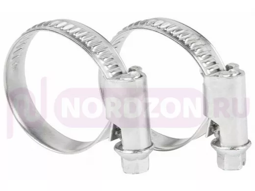 Хомут червячный цинк  20-32 мм "ABI-27457"