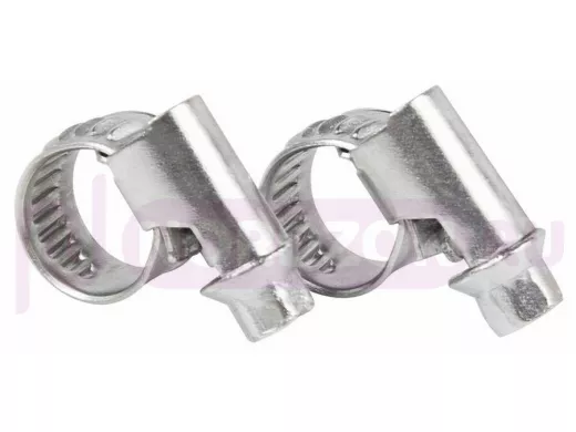 Хомут червячный цинк   8-12 мм 