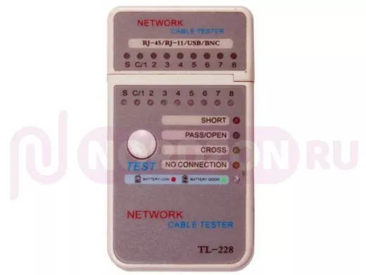 Цифровой тестер LAN "мини"  RJ-45