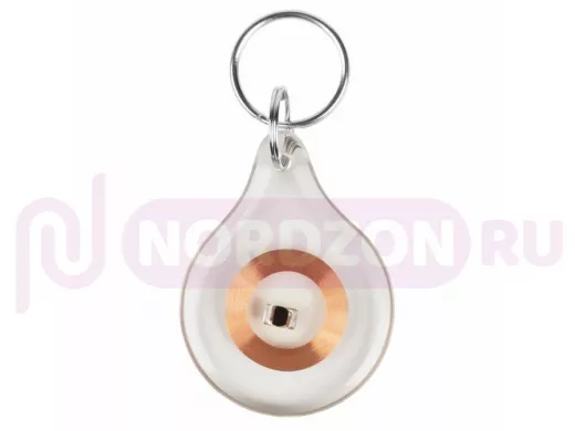 Электронный ключ (брелок прозрачный) 125KHz формат EM Marin