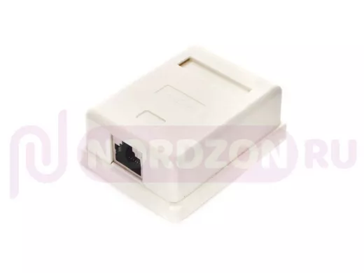 Розетка NAS212 RJ-45 кат.STP 5e внешняя экранированная 1 порт, 110&Krone NAS212