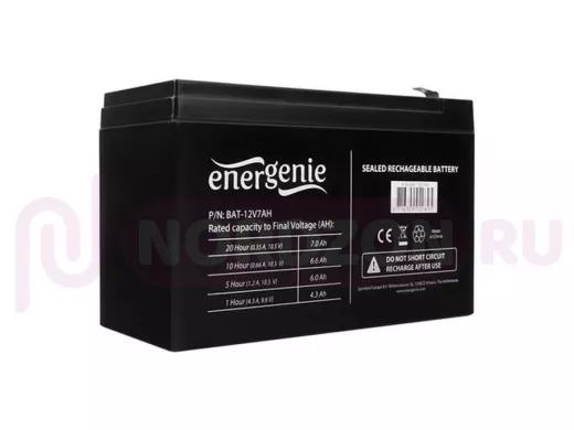 Аккумулятор  7 А/ч 12В для Источников Бесперебойного Питания Energenie BAT-12V7AH