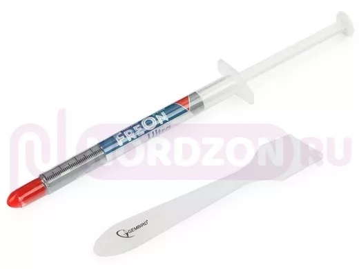 Термопаста Gembird FreOn Ultra GF-21-1.5 для радиаторов, 1,5 г, шприц GF-21-1.5