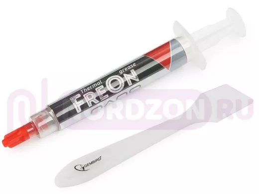 Термопаста Gembird FreOn Nano GF-31-1.5 для радиаторов, 1,5 г, шприц GF-31-1.5