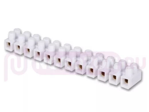 Клеммная винтовая колодка Терминал 12-полюсная. Для провода 12мм.кв. 1шт