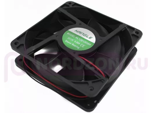 Вентилятор  +12В;  120х120х38мм;   0,50А  HL12S12038H