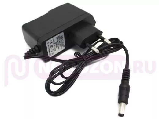 Блок питания  8 Вольт  0,3 А  "BP-38008"   ALX-0803 штекер 2,5х5,5мм, корпус с сетевой вилкой