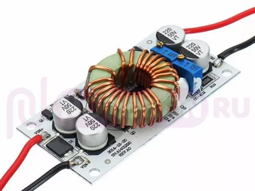 модуль DC-DC повышающий вход 5-48В выход 10-50В с регулятором тока до 8А, 250Вт  